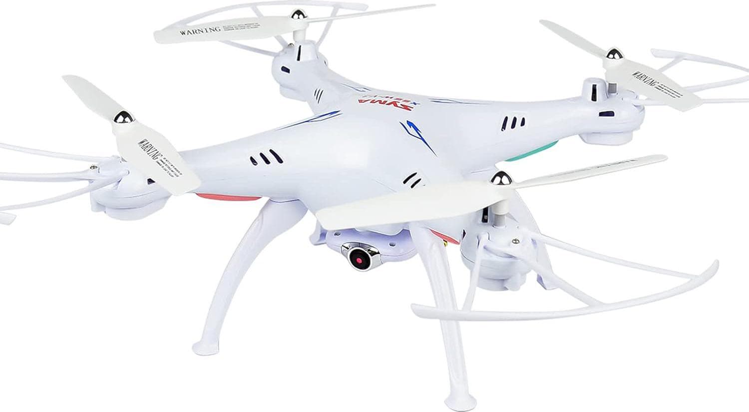 Cheerwing Syma X5SW-V3 WiFi FPV Drone 2.4Ghz 4CH 6-Axis Gyro RC Quadcopter with Camera, White