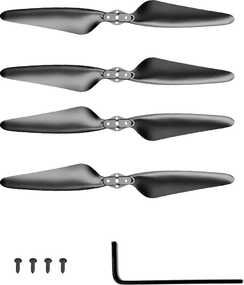 DEERC DE22 Spare Parts For Drone Include 4 Foldable Blades 12 screws