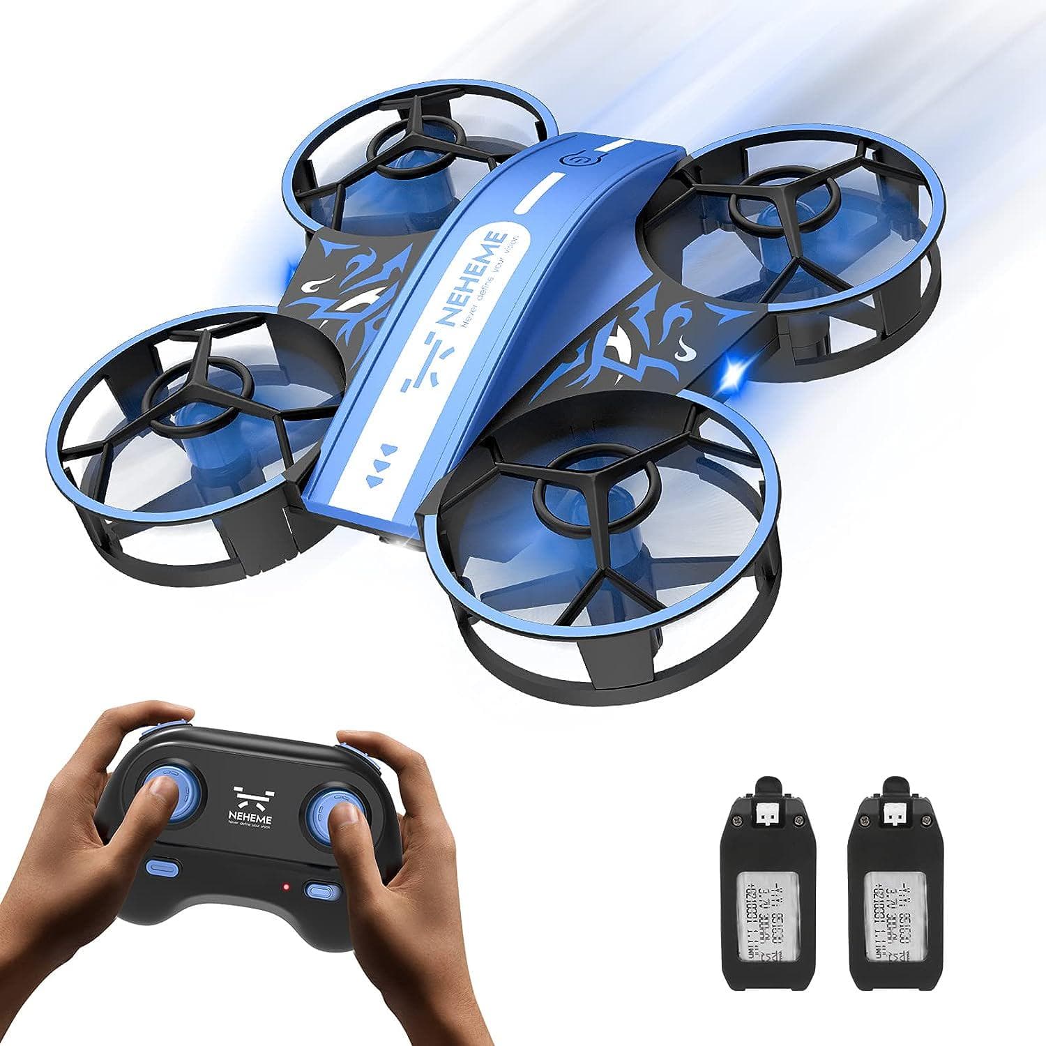 NEHEME NH330: Mini Drone for Kids & Beginners – Auto Hover, Headless Mode, Easy to Fly