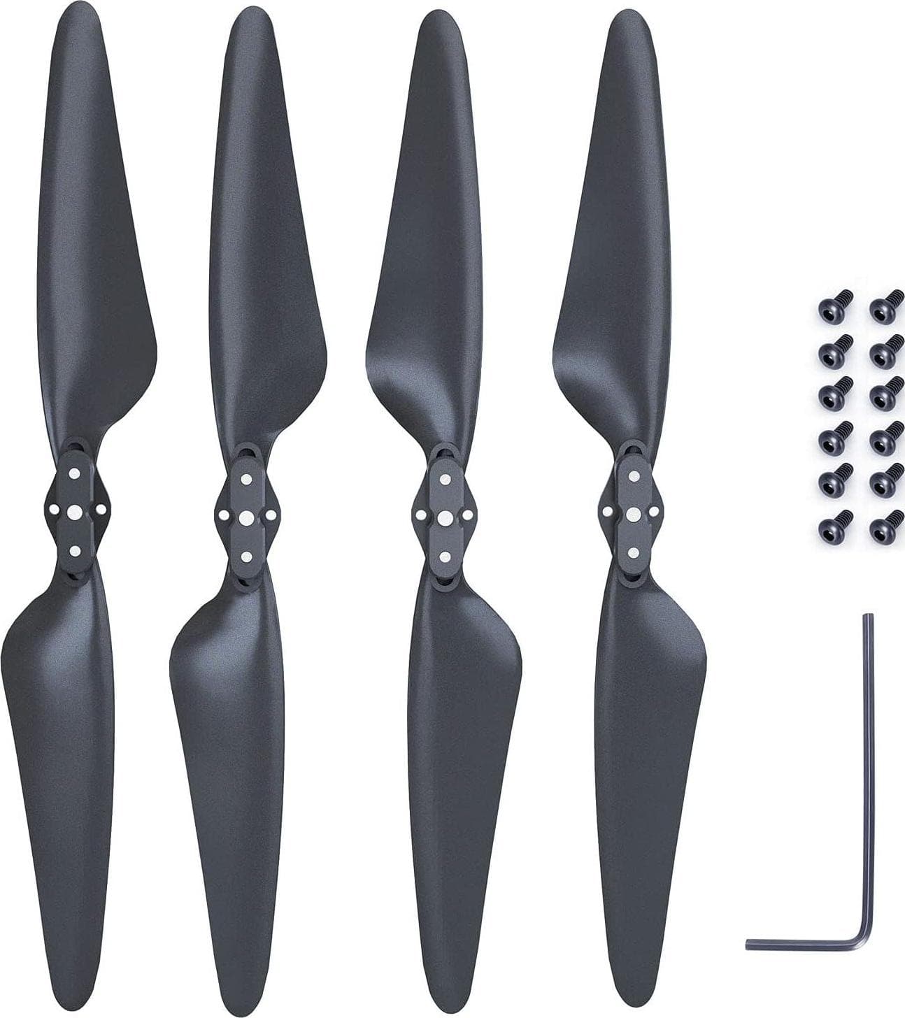 Ruko F11/F11PRO/F11GIM/F11GIM2 Drone Replacement Foldable Propeller Blades (4PCS) – Essential Accessories and Spare Parts